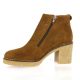Maroli Boots cuir velours cognac