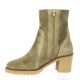 Maroli Boots cuir velours taupe