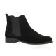 So send Boots cuir velours noir