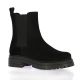 So send Boots cuir velours noir