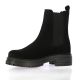 So send Boots cuir velours noir