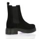 So send Boots cuir velours noir
