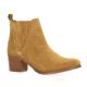 So send Boots cuir velours camel