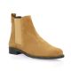 So send Boots cuir velours cognac