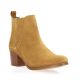 So send Boots cuir velours camel
