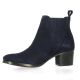 So send Boots cuir velours marine