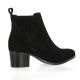 So send Boots cuir velours noir
