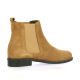 So send Boots cuir velours cognac