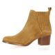 So send Boots cuir velours camel