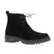 So send Boots cuir velours noir