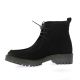 So send Boots cuir velours noir