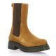 So send Boots cuir velours cognac