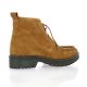 So send Boots cuir velours cognac