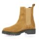 So send Boots cuir velours cognac