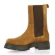 So send Boots cuir velours cognac