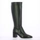 Pao Bottes cuir noir