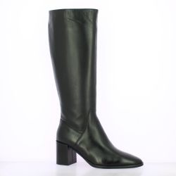 Pao Bottes cuir noir