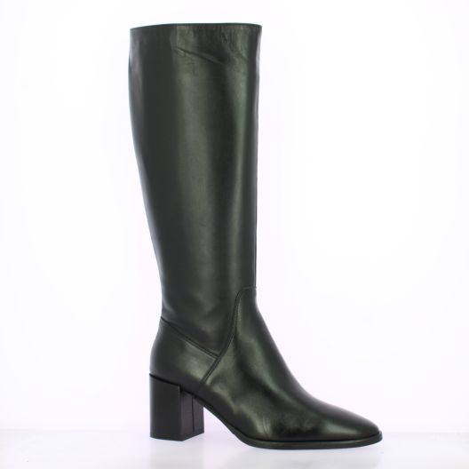 Pao Bottes cuir noir