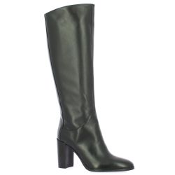 Pao Bottes cuir noir