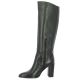 Pao Bottes cuir noir