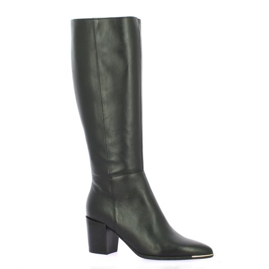 Pao Bottes cuir noir