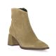 Pao Boots cuir velours taupe