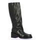 Spaziozero Bottes cuir noir