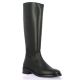 So send Bottes cuir noir