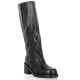 Spaziozero Bottes cuir noir
