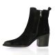 Spaziozero Boots cuir velours noir