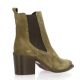 Spaziozero Boots cuir velours taupe