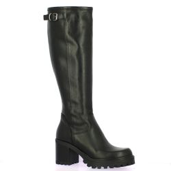 Spaziozero Bottes cuir noir