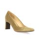 Vidi studio Escarpins cuir velours camel