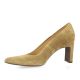 Vidi studio Escarpins cuir velours camel