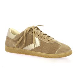 Step Baskets cuir velours taupe Step Baskets cuir velours taupe