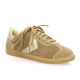 Step Baskets cuir velours taupe