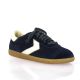 Step Baskets cuir velours marine