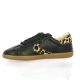 Step Baskets cuir noir/leo
