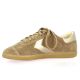 Step Baskets cuir velours taupe
