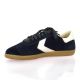 Step Baskets cuir velours marine