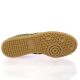 Step Baskets cuir velours kaki/leo