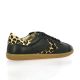 Step Baskets cuir noir/leo