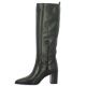 Fremilu Bottes cuir noir