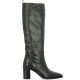 Fremilu Bottes cuir noir
