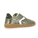 Verbenas Baskets cuir laminé plomb