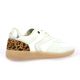 Verbenas Baskets velours blanc/léopard