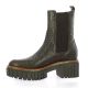 Reqins Boots cuir python marron