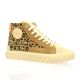 Palladium Baskets cuir velours leopard
