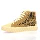 Palladium Baskets cuir velours leopard