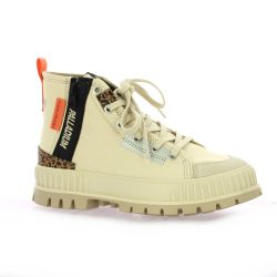 Palladium Baskets toile beige